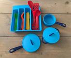 Speelset keuken bestek en pannen AH, Ophalen of Verzenden, Kunststof, Speelkeuken-accessoire