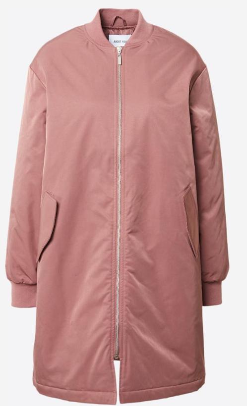 Bomber - lange jas, Kleding | Dames, Jassen | Zomer, Zo goed als nieuw, Maat 42/44 (L), Roze, Ophalen