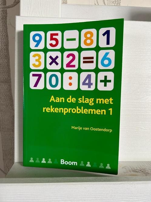 Aan de slag met rekenproblemen 1 Marije van Oostendorp 6e, Boeken, Studieboeken en Cursussen, Nieuw, HBO, Alpha, Ophalen of Verzenden