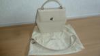 vintage leren handtas Bally cremekleurig, Ophalen, Zo goed als nieuw, Beige, Handtas