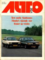 Autovisie dubbeltest Talbot Sunbeam Lotus en TI April 1980, Gelezen, Overige merken, Ophalen of Verzenden
