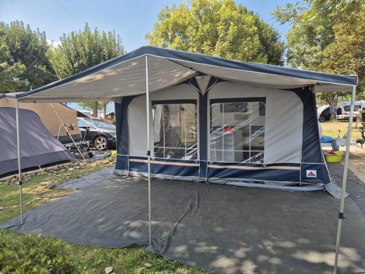 Hobby caravan 400 met binnenstalling, Caravans en Kamperen, Voortenten en Luifels, Gebruikt, Overige merken, Ophalen of Verzenden