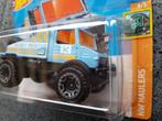 Mercedes-Benz Unimog 1300L takelwagen blauw - Hotwheels, Hobby en Vrije tijd, Ophalen of Verzenden, Nieuw, Auto