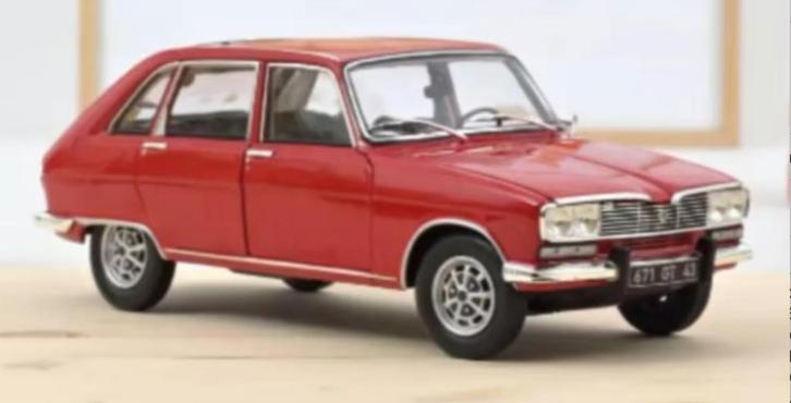 Renault 16 TX '75 Rood schaal 1/18 LIMITED ED NOREV # 185365, Hobby en Vrije tijd, Modelauto's | 1:18, Nieuw, Auto, Norev, Verzenden