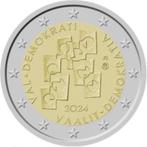 2 euro Finland “Verkiezing & Democratie’’ UNC 2024, 2 euro, Finland, Losse munt, Verzenden