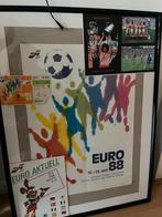 Unieke ingelijste EK 1988 collectie Nederland, Ophalen, Zo goed als nieuw, Buitenlandse clubs, Poster, Plaatje of Sticker