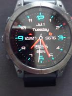 Garmin Epix Gen 2 Sapphire Titanium – premium GPS smartwatch, Zwart, Garmin, Ophalen of Verzenden, Zo goed als nieuw