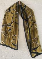 JL luxe design Sjaal met ‘Aziatische Print’ anna louis, Ophalen of Verzenden, Zo goed als nieuw, Sjaal