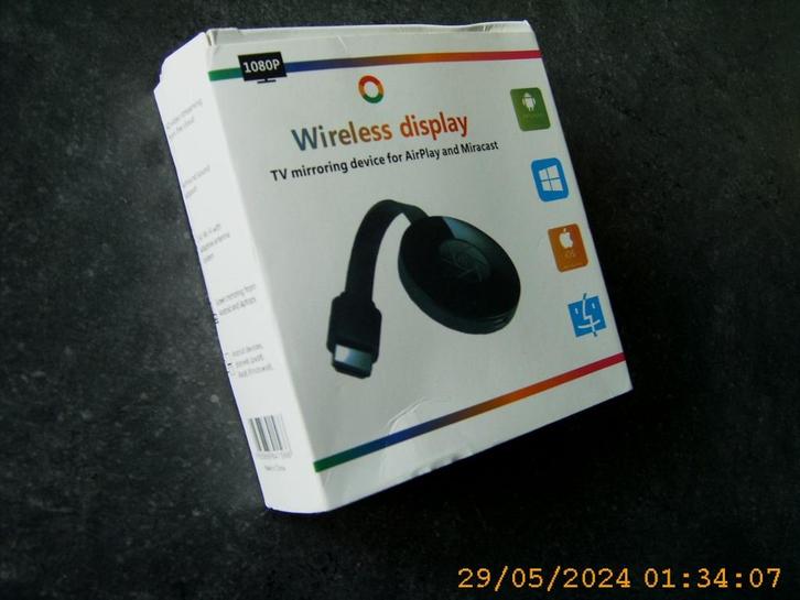 HDMI Dongel voor wireless digitale media streamen casten, Audio, Tv en Foto, Mediaspelers, Nieuw, Zonder harde schijf, HDMI, Ophalen of Verzenden