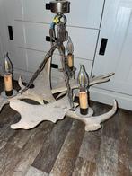 Unieke Gewei Lamp Kroonluchter, Ophalen, Gebruikt, Overige materialen