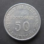 50 Cent Boordgeld Nederland 1947 SMN, Verzenden, Koningin Wilhelmina, ½ gulden, Losse munt