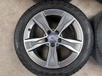 17 inch originele velgen + zomerbanden Mercedes C klasse W20, Gebruikt, Info@originalwheels.nl, Banden en Velgen, 17 inch