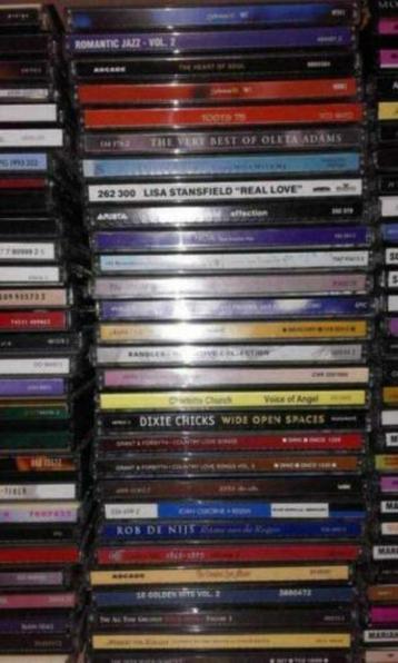 150 CD's, Slechts 2,50 p.s of 150 in één koop 325,- /275,- beschikbaar voor biedingen