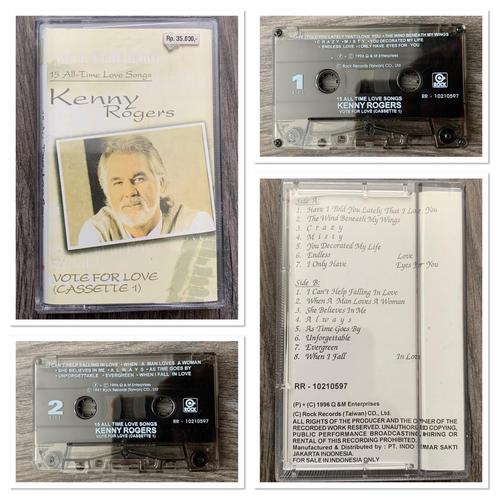 Kenny Rogers: Vote For Love (Casette 1), Cd's en Dvd's, Cassettebandjes, Ophalen of Verzenden