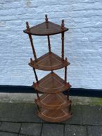 leuke klassieke handige hoek etagere, 131 cm hoog, De doofpot, Ophalen of Verzenden, Info@de-doofpot.nl, Alphen aan den rijn
