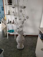 Decoratieve vloerlamp met kleuren, Huis en Inrichting, Lampen | Vloerlampen, Ophalen, Zo goed als nieuw, Metaal, Modern