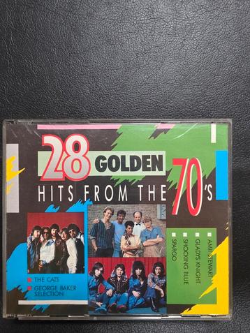 28 Golden Hits from the 70's - CD beschikbaar voor biedingen