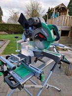 Hikoki CR12RSH Afkortzaag met onderstel, 305mm, Doe-het-zelf en Verbouw, Gereedschap | Zaagmachines, Ophalen, 70 mm of meer, Zo goed als nieuw