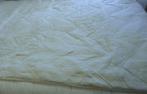 Super dikke Texeler onderdeken 200 cm x 240 cm, Wit, Tweepersoons, Ophalen of Verzenden, Deken of Dekbed