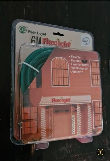 Kerstverlichting / lichtslang.   6 meter. Groen. beschikbaar voor biedingen