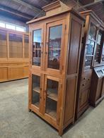 Prachtige teakhouten buffetkast / vitrinekast /boekenkast , Huis en Inrichting, Kasten | Buffetkasten, Ophalen, Met deur(en), Glas