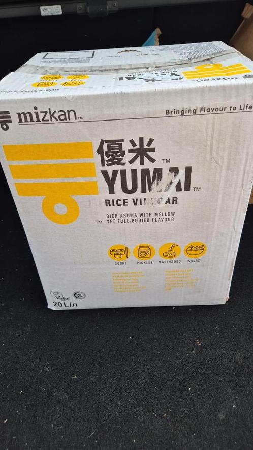 Mizkan - Yumai (Rijstazijn) - 20 ltr (THT 31-07-2025), Diversen, Levensmiddelen, Ophalen of Verzenden