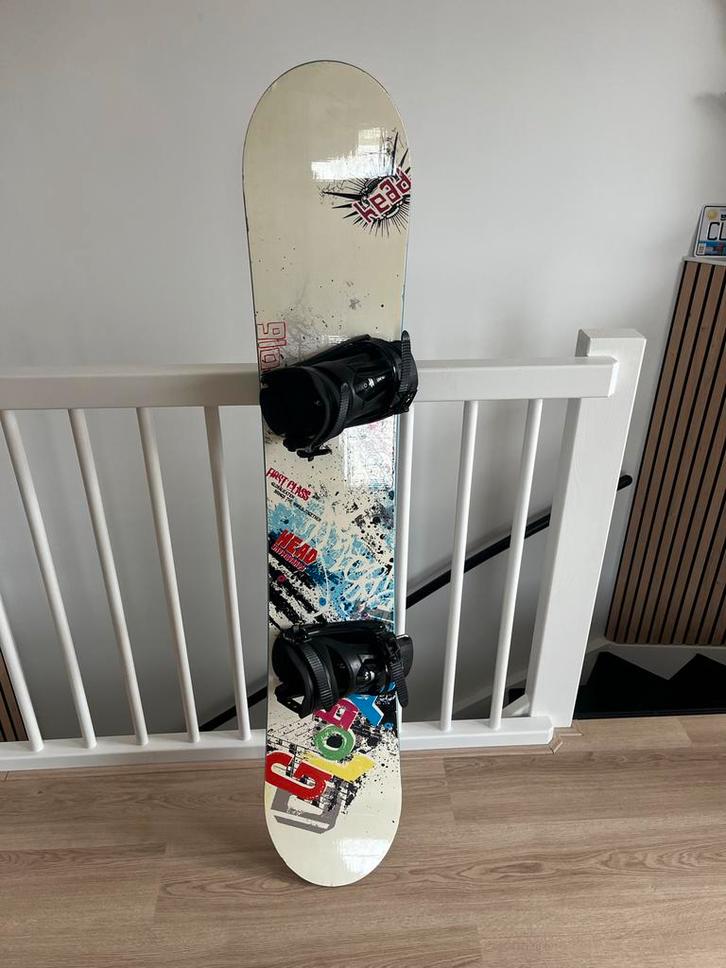 Head Snowboard met Bindingen, Sport en Fitness, Snowboarden, Gebruikt, Board, Ophalen
