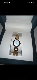 Gouden ‘vintage’ horloge Michel Herbelin 17474/BP19, Sieraden, Tassen en Uiterlijk, Overige merken, Goud, Gebruikt, Polshorloge
