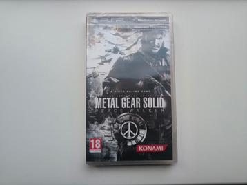 Sealed Metal Gear Solid Peace Walker PSP beschikbaar voor biedingen