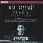 Wibi Soerjadi Virtuosities.Chopin-LIszt-Schubert-Saint Saens, Ophalen of Verzenden, Classicisme, Zo goed als nieuw, Kamermuziek
