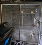 Aluminium voliere, Dieren en Toebehoren, Ophalen, Gebruikt, Aluminium, Volière