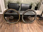 Infinito Carbon D4T Wielset Tubes + Schijven - 38 mm hoog, Fietsen en Brommers, Fietsonderdelen, Ophalen of Verzenden, Gebruikt