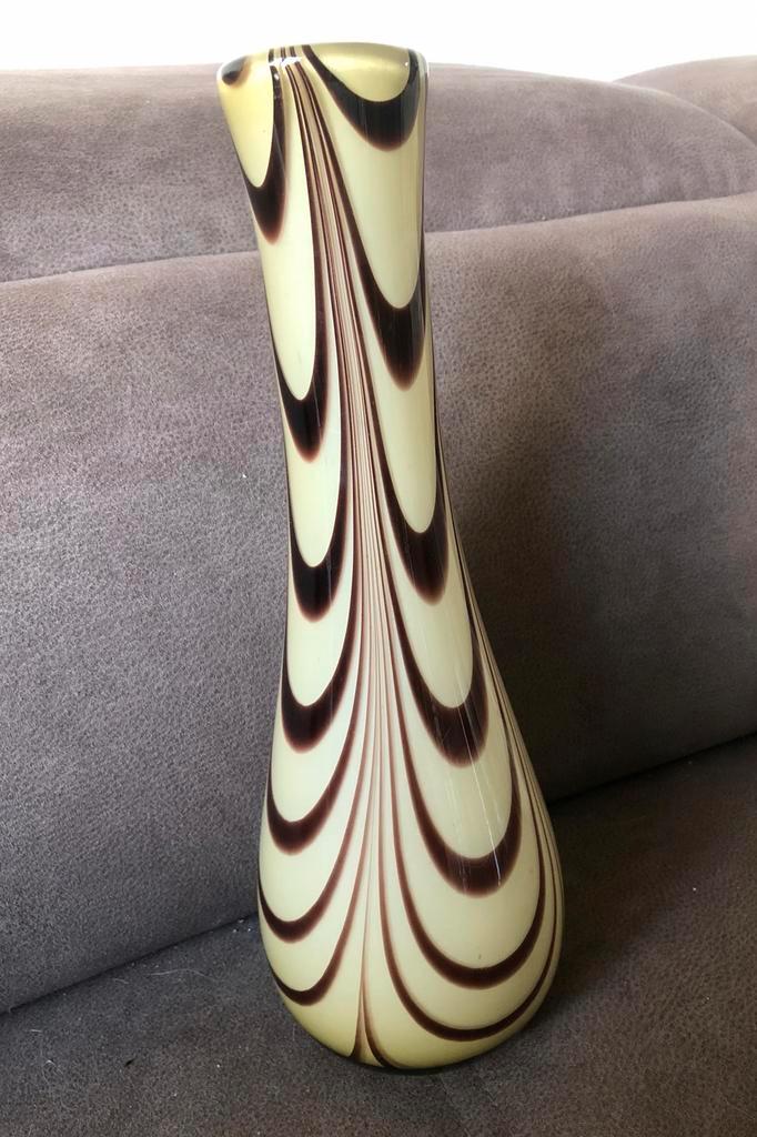 Murano vaas jaren ‘70, Huis en Inrichting, Woonaccessoires | Vazen, Zo goed als nieuw, Overige kleuren, Minder dan 50 cm, Glas
