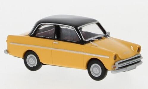 Brekina 27719 DAF 750, geel/zwart, 1960, Hobby en Vrije tijd, Modelauto's | 1:87, Nieuw, Auto, Brekina, Ophalen of Verzenden