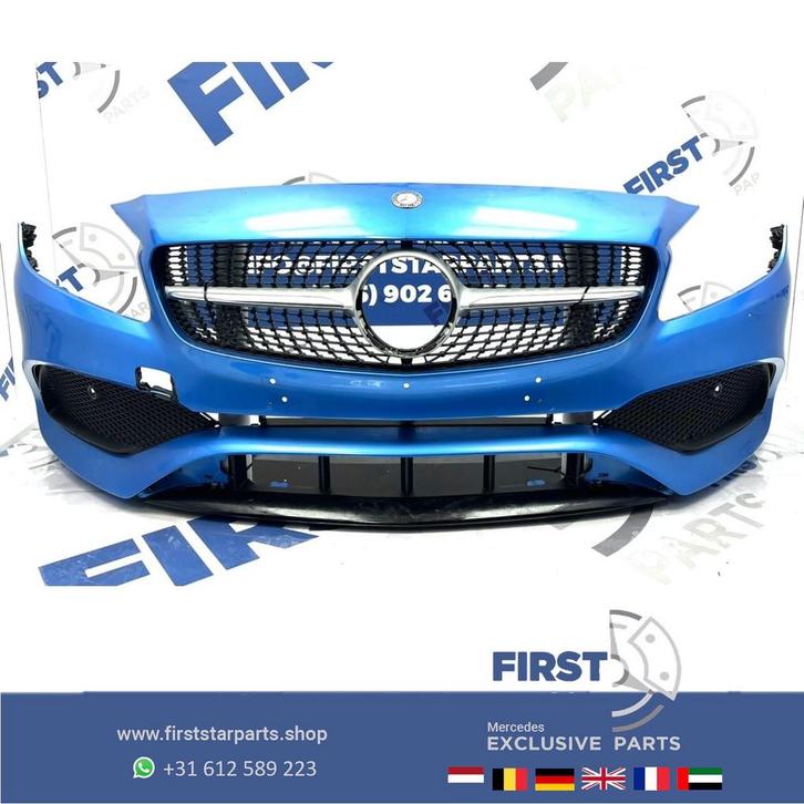 W176 A KLASSE BUMPER FACELIFT AMG VOORBUMPER Mercedes AKlass, Auto-onderdelen, Carrosserie en Plaatwerk, Bumper, Mercedes-Benz
