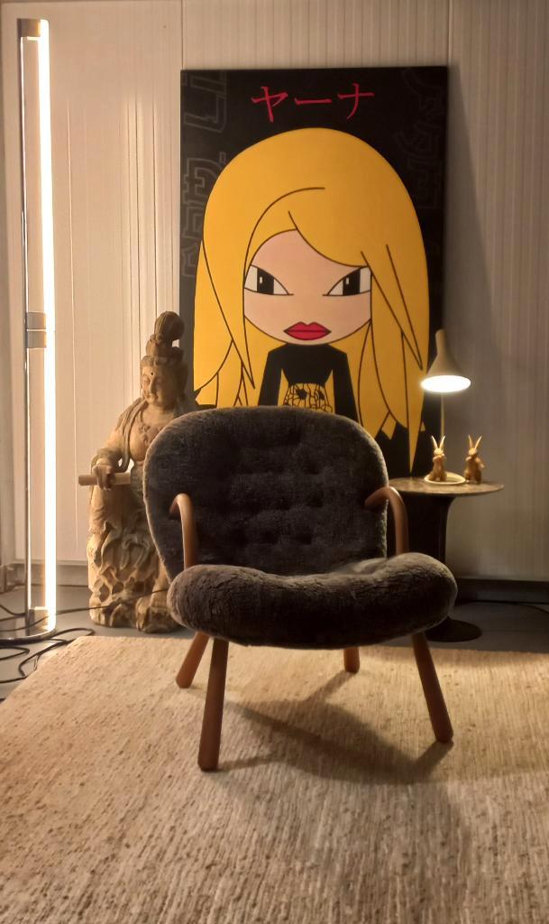 mid century fauteuils tulipe platner gianfranco frattini, Huis en Inrichting, Fauteuils, Nieuw, Leer, Stof, 125 cm of meer, 150 cm of meer