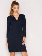Filippa K donkerblauwe jurk Jersey Split Dress mt S zgan, Blauw, Ophalen of Verzenden, Knielengte, Maat 36 (S)