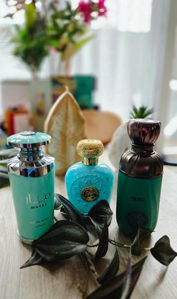 Lattafa & Paris Corner Samples - Fig Hug/Opulent Dubai  beschikbaar voor biedingen