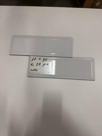 Facet Tegels 10x30 - Nieuw! Prijs €18,- per m2 beschikbaar voor biedingen