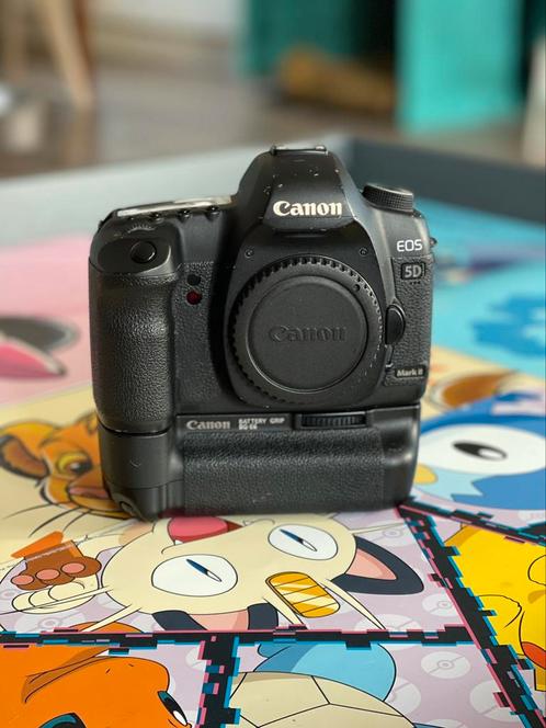 Canon EOS 5d mk2 met batterij grip, Audio, Tv en Foto, Fotocamera's Digitaal, Gebruikt, Canon, Geen optische zoom, Ophalen