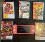 Nintendo switch lite, Spelcomputers en Games, Spelcomputers | Nintendo Switch Lite, Ophalen of Verzenden, Roze of Coral, Gebruikt