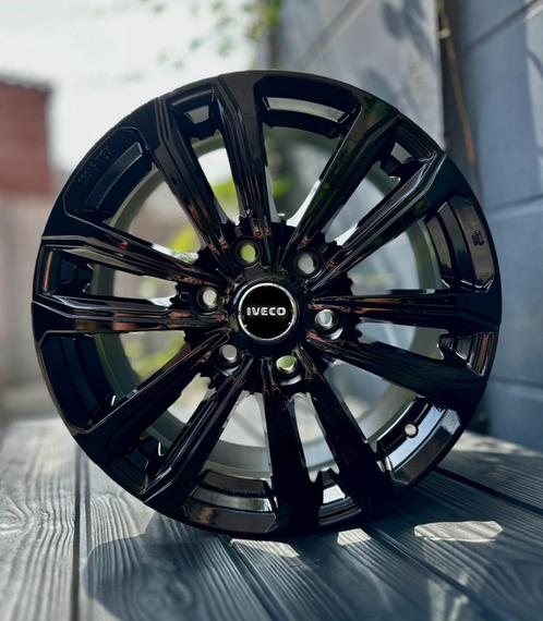 Iveco Daily velgen 17 18  inch 6x125 zwart verzwaard!, Auto-onderdelen, Banden en Velgen, Velg(en), 17 inch, Bestelwagen, Nieuw