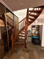 Houten Wenteltrap Van Bruchem, Doe-het-zelf en Verbouw, Ladders en Trappen, Ophalen, Gebruikt, Trap, 2 tot 4 meter