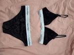 Calvin Klein ondergoed setje velvet dames, Calvin Klein, Ophalen of Verzenden, Zwart, Setje