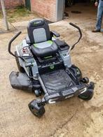 EGO Z6 zitmaaier – 4 accu’s, 58 uur, topstaat, Tuin en Terras, Zitmaaiers, Ophalen, Zo goed als nieuw, EGO, 90 tot 120 cm
