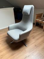 Vitra Repos lounge stoel fauteuil lichtgrijs - mooie staat!, Stof, Zo goed als nieuw, Ophalen