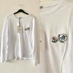 Heren t-shirt longsleeve wit shirt nieuw Moncler katoen XL, Kleding | Dames, Nieuw, Wit, Maat 46/48 (XL) of groter, Ophalen