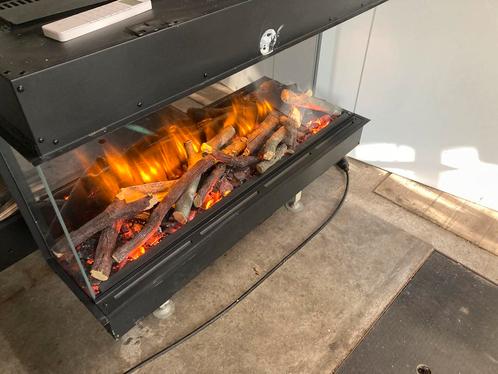 Elektrische haard / Charlton polaris 1000/ cinewall, Tuin en Terras, Pizzaovens, Zo goed als nieuw, Ophalen