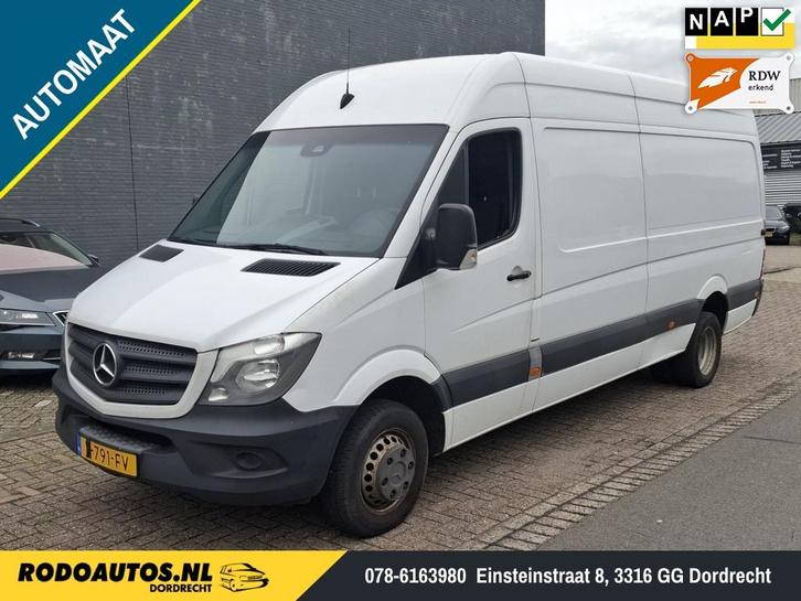 Mercedes-benz Sprinter 514 2.2 CDI 432L EHD L3H3 Dubbellucht, Auto's, Bestelauto's, Bedrijf, ABS, Airbags, Airconditioning, Elektrische buitenspiegels