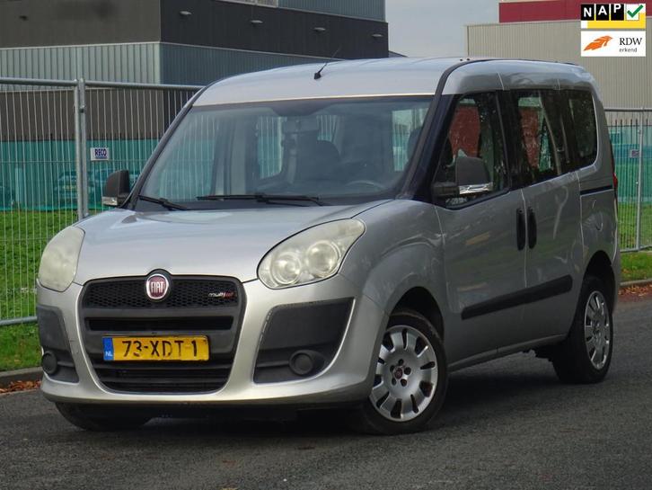 Fiat Doblò 1.6 MultiJet Dynamic 2SCHUIFDEUREN NAP/AIRCO/PDC, Auto's, Fiat, Bedrijf, Te koop, Doblo, ABS, Airbags, Airconditioning